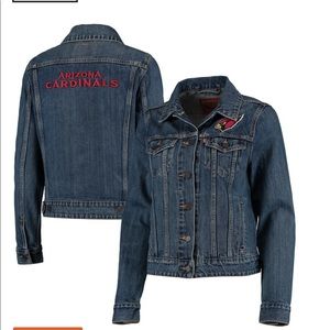 Women's Arizona Cardinals Levi's Denim Jacket